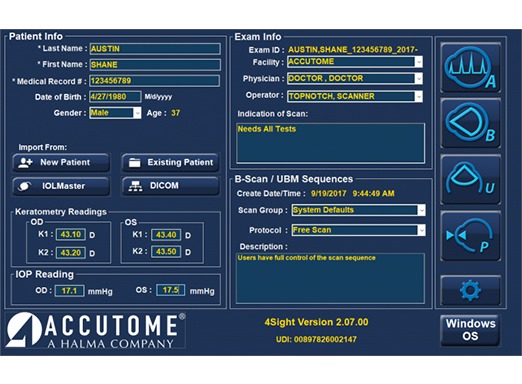 Accutome 4Sight - A-Scan Probe