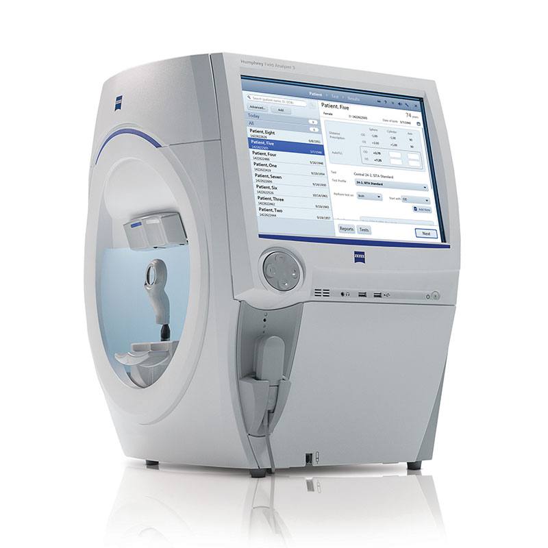 Reduce testing time. Increase insight into glaucoma. ZEISS Humphrey Field Analyzer 3