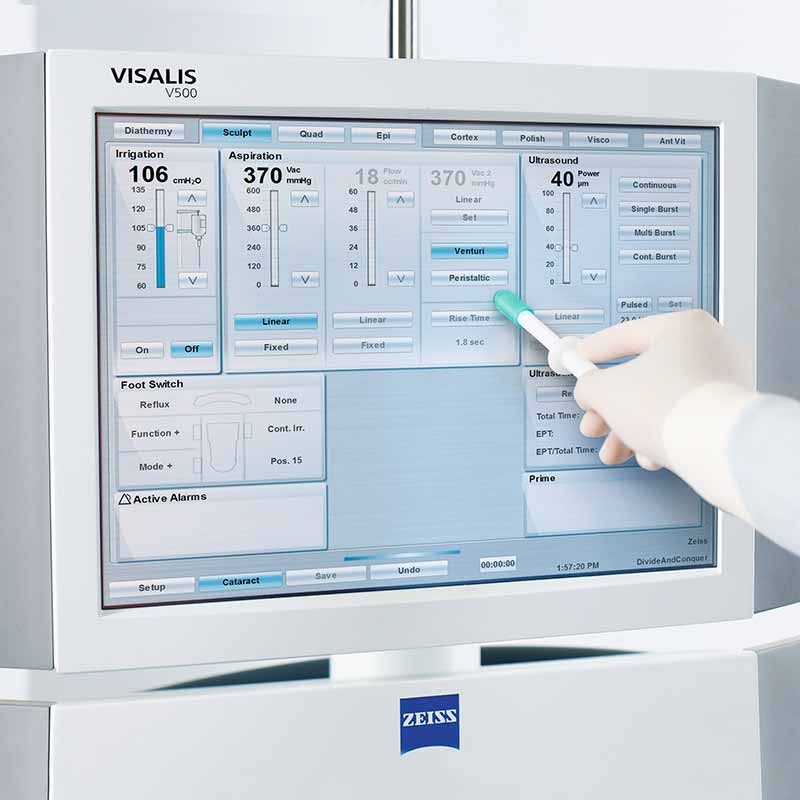 ZEISS VISALIS Phaco And Vitrectomy Systems. Experience the difference