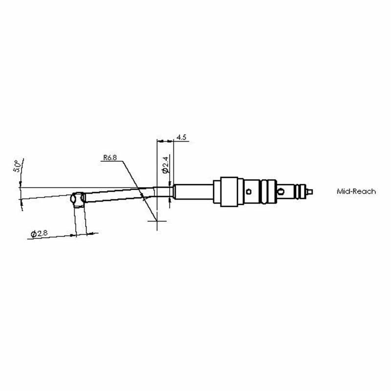 2.5 mm Mid Reach Retinal Probe